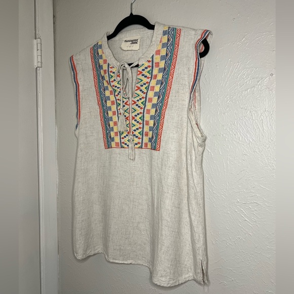 Savanna Jane Multicolor Embroidered Women's Top - Picture 3 of 9